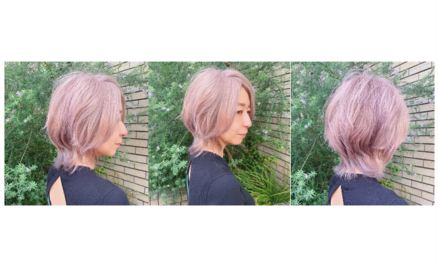 白髪を最大限に活かして作る大人パールシルバーのウルフボブ 美的 Com 白髪を最大限に活かして作る大人パールシルバーのウルフボブ 美的 Com