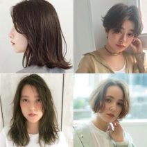 緑系の髪色で、さりげない個性スタイル【8選】