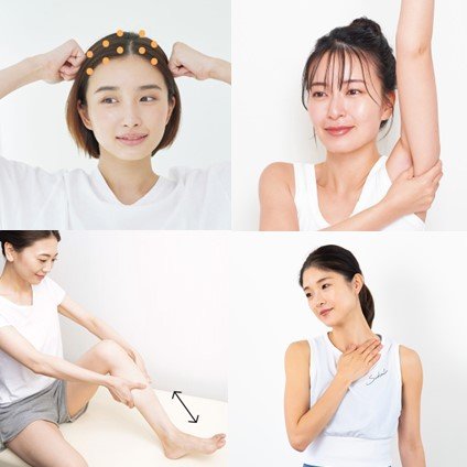 【部位別】頭～脚まで「全身をほぐす」マッサージのやり方
