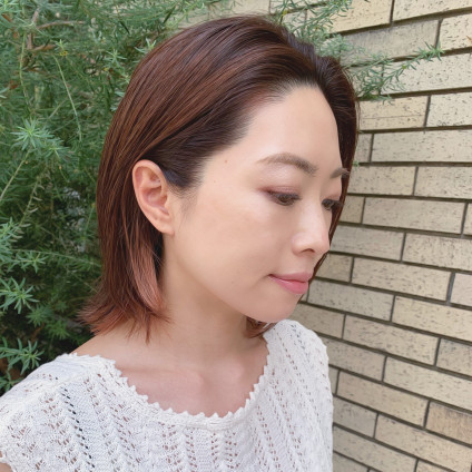 40,50代でもOK♪大人にも似合うピンクヘアはグラデーションカラーでお洒落に