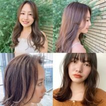 【グレージュ×ハイライト】外国人のような髪色のスタイル