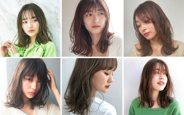 松本まりかさん風に近づく 長め透けバング ミディ セミディ 髪型13選 美的 Com 松本まりかさん風に近づく 長め透けバング ミディ セミディ 髪型13選 美的 Com