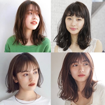 綾瀬はるかさん風に近づく ふんわりミディ ロング 切りっぱなしボブ 髪型15選 美的 Com