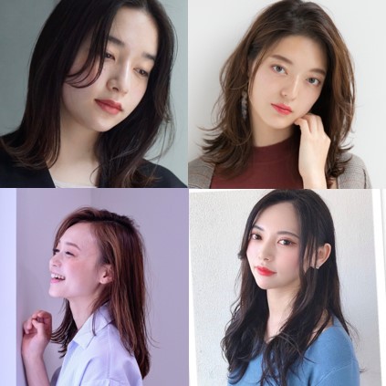 吉高由里子さん風に近づく、前髪なし系×ミディアム～ロング【髪型14選】