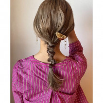 巻き付けて作る♪編み下ろしアレンジで人とは被らないヘアに