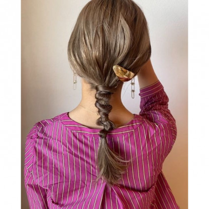 巻き付けて作る♪編み下ろしアレンジで人とは被らないヘアに