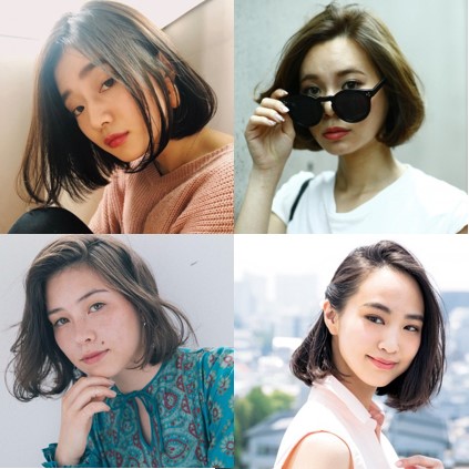 水原希子さん風に近づく おしゃれノーバングボブ 髪型10選 美的 Com 水原希子さん風に近づく おしゃれノーバングボブ 髪型10選 美的 Com