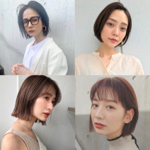 安達祐実さん風に近づく、前髪なし×コンパクトボブ＆切りっぱなし・ぱっつん系【17選】