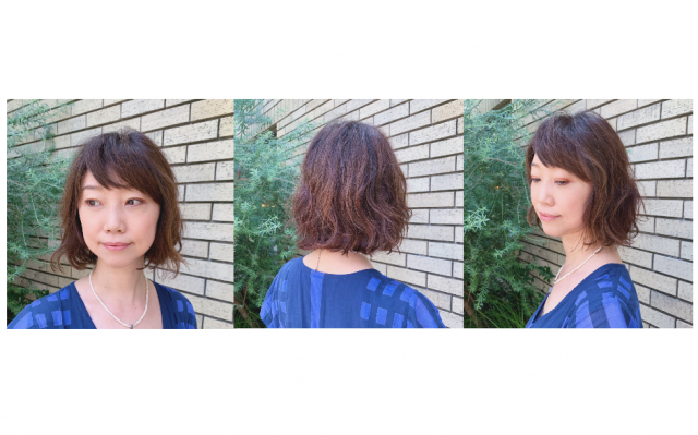くせ毛を活かして作る大人のナチュラルスタイル ミニマム施術で髪をいたわりたい人は必見 美的 Com