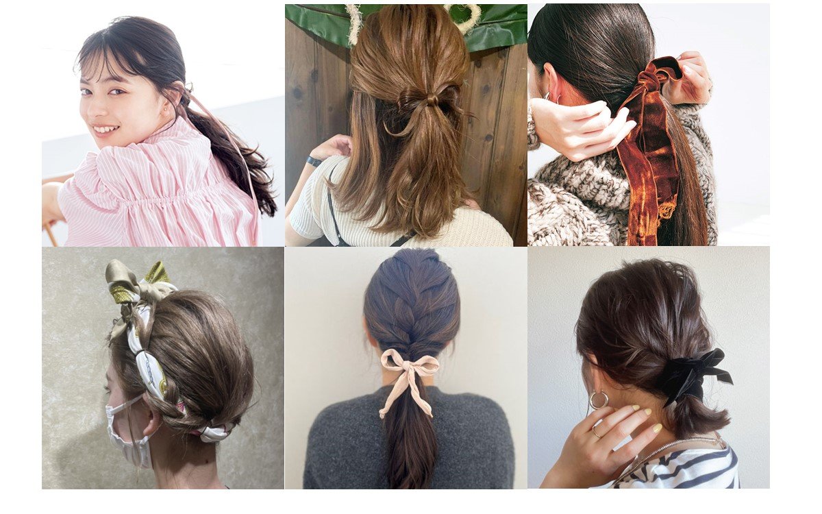 全方位かわいい。リボンでヘアアレンジ【簡単17選】 | 美的.com