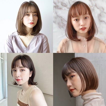 吉岡里帆さん風に近づく、ナチュラル愛され系ミディ＆ボブ【17の髪型】