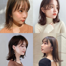 桐谷美玲さん風に近づく、きれいめ外ハネミディアムスタイル【14の髪型】