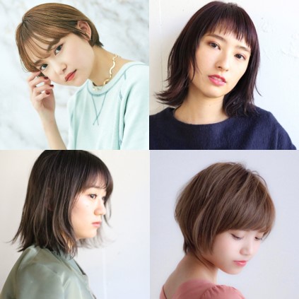 杉咲花さん風に近づく マッシュ系ショートボブ 外ハネボブ 10の髪型 美的 Com