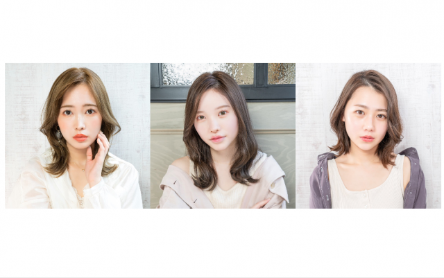 有名サロンがお悩み解消 Vol 106 逆三角 セミロング 前髪なし 骨格 レングス 前髪別特集 美的 Com