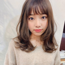 有名サロンがお悩み解消！vol.146【丸顔・セミロング・オン眉】骨格・レングス・前髪別特集