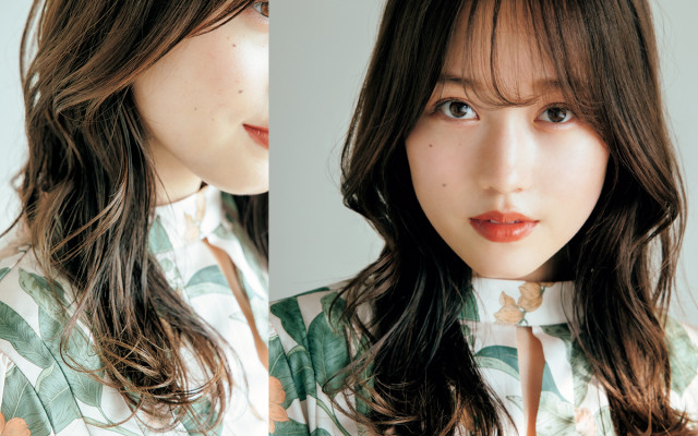 ロングヘア 優しさと華やぎを醸し出す繊細なリバース巻き カットのオーダーの仕方は 美的 Com