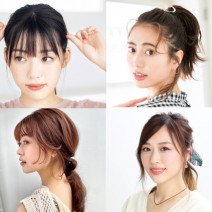 ポニーテールは「触覚」が大事！サイドバングの後れ毛で可愛さ底上げ【事例13】