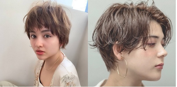 失敗しない くせ毛こそ似合う ショートヘアのコツ 髪型19 美的 Com