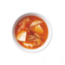 【簡単ダイエットレシピ】カロリー調整やに二日酔いにも◎！「豆腐キムチチゲスープ」