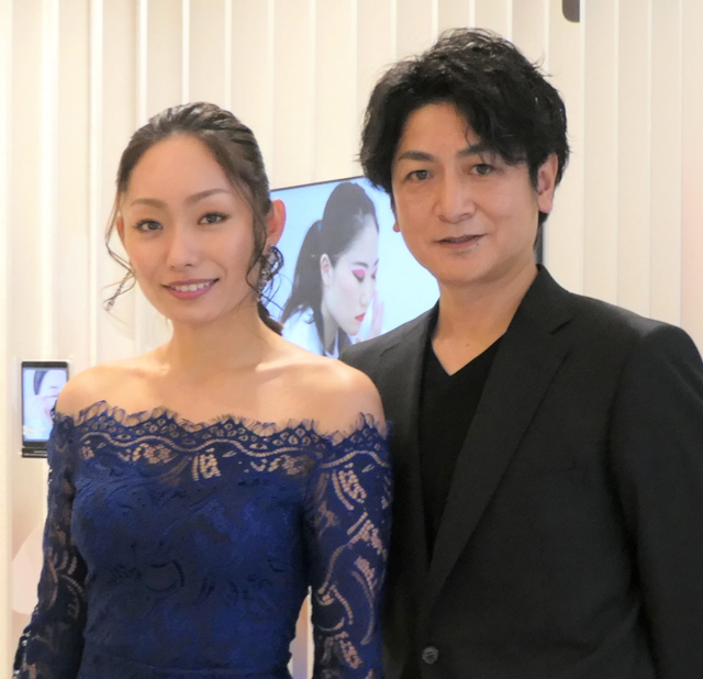 安藤美姫さん伝説の演技“クレオパトラ”のメイクを再現！コーセーのメイクアップイベントが開催