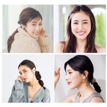 本当に使える、前髪なしロングヘアの簡単アレンジ【実例17】