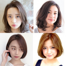 上戸彩さん風に近づく、大人かわいい前髪なしショート～セミロング【19の髪型】