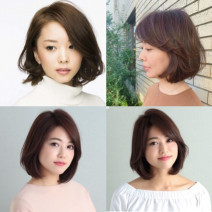 石田ゆり子さん風に近づく、優しげふんわり大人ボブ【髪型16選】