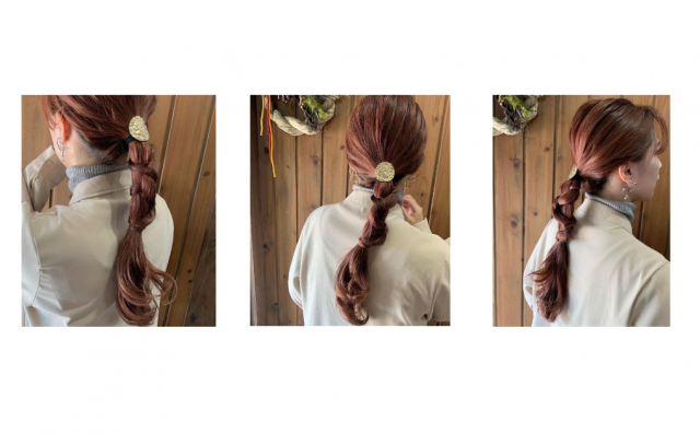 風変わりなポコポコ三つ編みの編みおろしアレンジ 美的 Com 風変わりなポコポコ三つ編みの編みおろしアレンジ 美的 Com