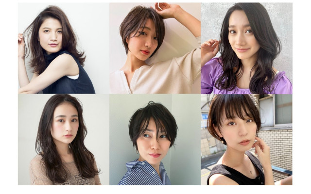 水野美紀さん風に近づく 髪型例15 黒髪系大人なショートとロング 美的 Com