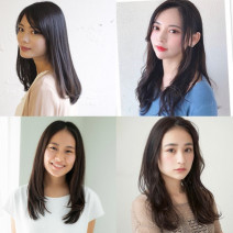 仲間由紀恵さん風に近づく、ツヤ感が魅力の黒髪系ストレートロング【11の髪型】