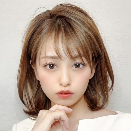 ブリーチなしの明るい夏色ヘアはワンレンボブとシースルーのトレンドを詰め込んで