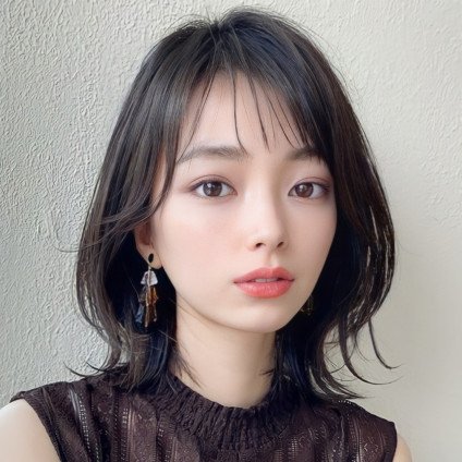 どんな骨格にも似合う最強ウルフヘアとトレンドの暗髪カラーで艶アップ