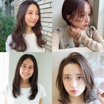 中越典子さん風に近づく「髪型実例16選」おでこ出し爽やかスタイル