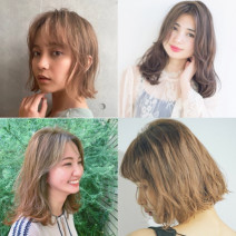佐田真由美さん風に近づく、おしゃれぱっつんボブ＆無造作ロング【19の髪型】