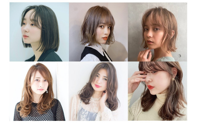 佐田真由美さん風に近づく おしゃれぱっつんボブ 無造作ロング 19の髪型 美的 Com