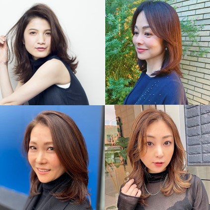 常盤貴子さん風に近づく【15の髪型】上品で色っぽいかき上げセミロング