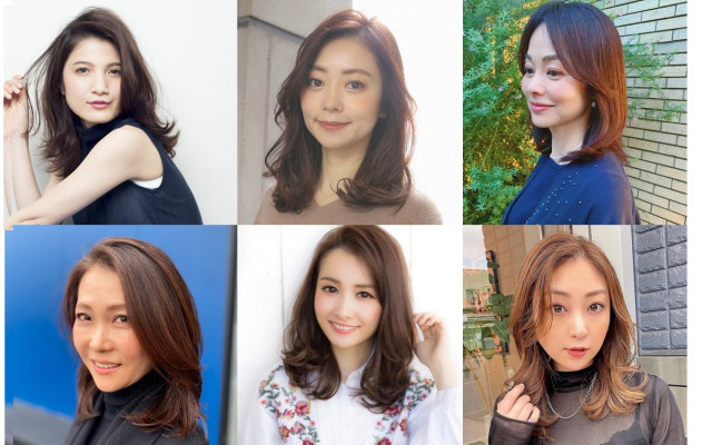 常盤貴子さん風に近づく 15の髪型 上品で色っぽいかき上げセミロング 美的 Com