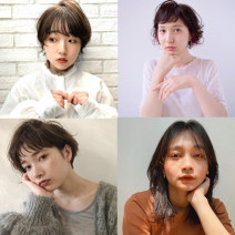 安藤サクラさん風に近づく【15の髪型実例】オン眉・アシメ短めヘア＆黒髪系ミディ