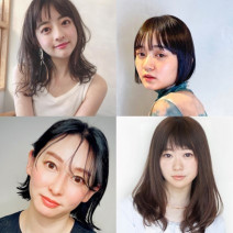 貫地谷しほりさん風に近づく【18の髪型実例】切りっぱなしボブ＆オン眉アシメロング