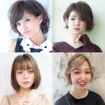 中村静香さん風に近づく、ふんわり＆ストレート「ショートボブ～ボブ」【20の髪型】