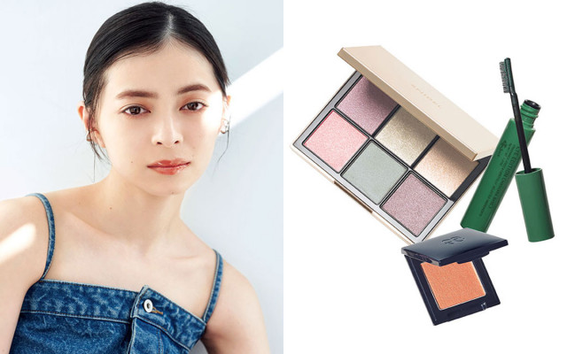 ファッションでも大注目の グリーン オレンジ をメイクで先取り 人気h Mが最旬夏メイクを提案 美的 Com