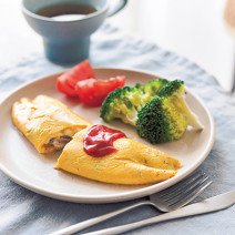 【金曜日】食べ応え満点鯖オムレツ｜平日5日間の「ずるやせ朝食」レシピ