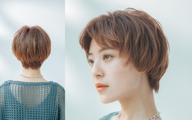 ショートヘア上級者 ざっくりした束感で動くマッシュショートでフレッシュな印象をゲット 美的 Com