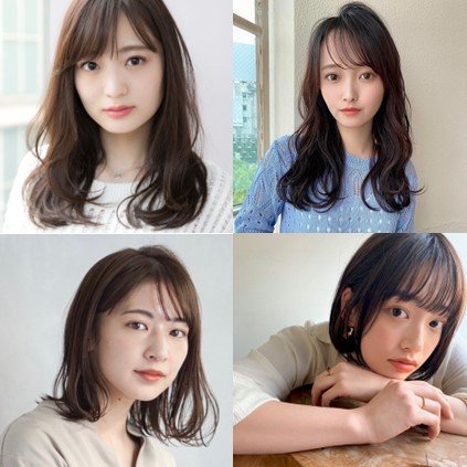 北原里英さん風に近づく【15の髪型実例】黒髪系ゆるふわロング＆ボブ