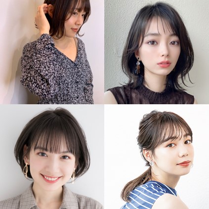 山下美月さん風に近づく【16の髪型実例】耳掛けできるくびれボブ＆アレンジ