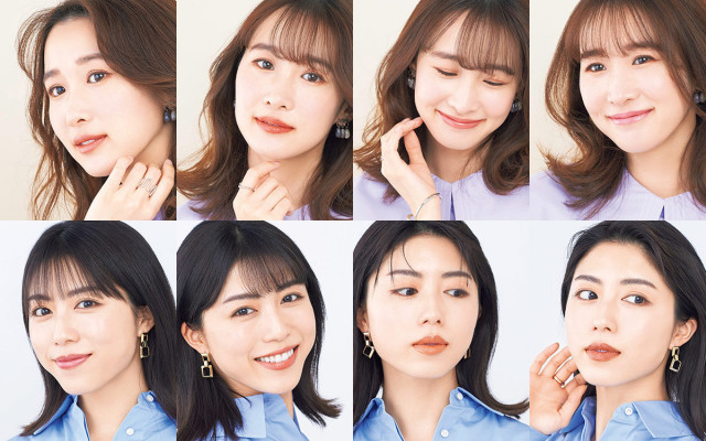 似合う前髪診断 シースルー ぱっつん 髪型 なりたい印象で見つかる 美的 Com