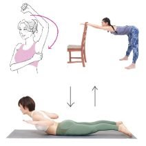 背中痩せに効果的な運動って？自宅出来るストレッチ・ヨガ・筋トレ【18のやり方】を紹介