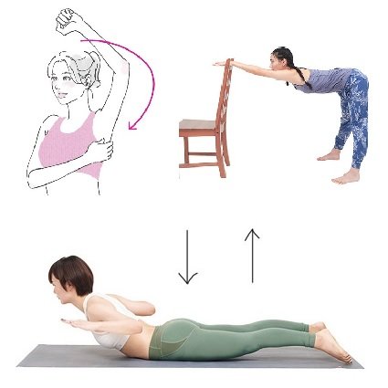 背中痩せに効果的な運動って？自宅出来るストレッチ・ヨガ・筋トレ【18のやり方】を紹介