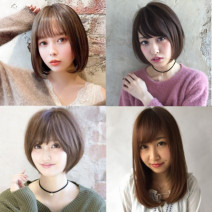 北乃きいさん風に近づく【22の髪型実例】前髪あり×ショート～セミロング