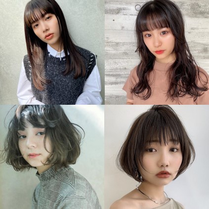 多部未華子さん風に近づく【20の髪型実例】ぱっつん・オン眉・アシメ前髪ヘアスタイル